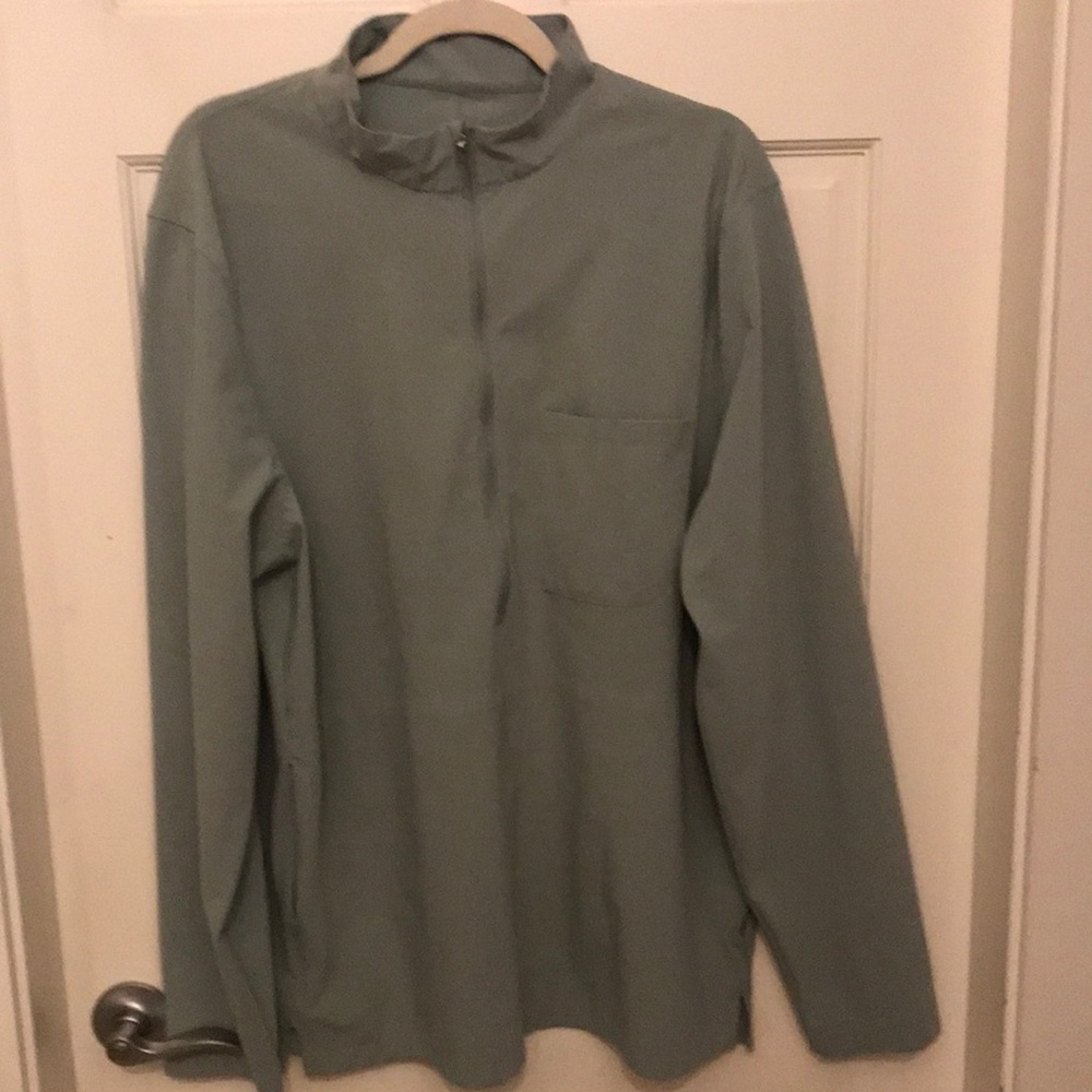 Lululemon Mens WovenAir Half-Zip, Size Large - Picture 2 of 7